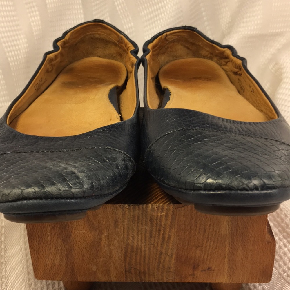 Peter Millar soft buttery leather ballet flats